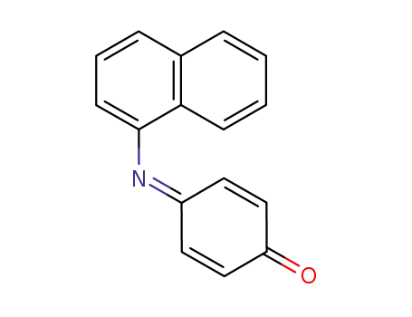 Molecular Structure of 7512-50-7 (4-(naphthalen-1-ylimino)cyclohexa-2,5-dien-1-one)