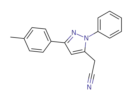 [3-(4-methylphenyl)-1-phenyl-1H-pyrazol-5-yl]acetonitrile