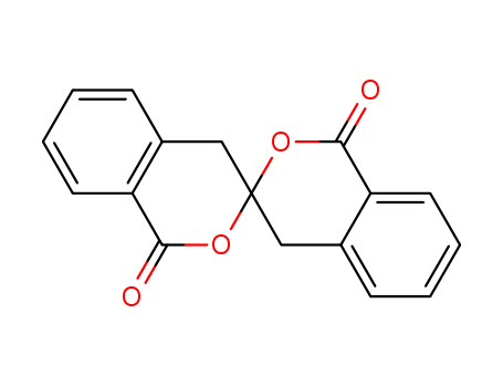 Molecular Structure of 14782-54-8 (3,3'-Spirobi[3H-2-benzopyran]-1,1'(4H,4'H)-dione)
