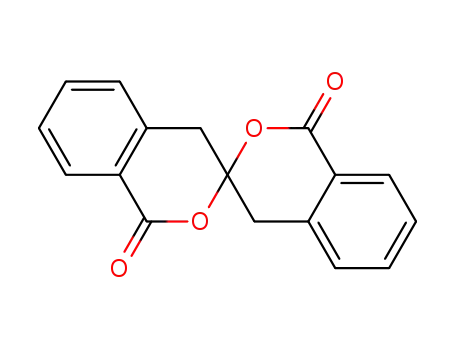 Molecular Structure of 14782-54-8 (3,3'-Spirobi[3H-2-benzopyran]-1,1'(4H,4'H)-dione)
