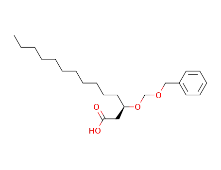 Tetradecanoic acid, 3-[(phenylmethoxy)methoxy]-, (R)-