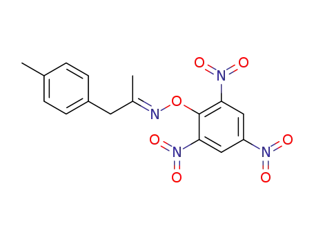 p-Methylbenzylmethylketonoximpikrat