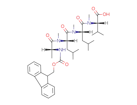 N-[(9H-fluoren-9-ylmethoxy)carbonyl]-D-alanyl-N-methylleucyl-N-methylleucyl-N-methylvaline