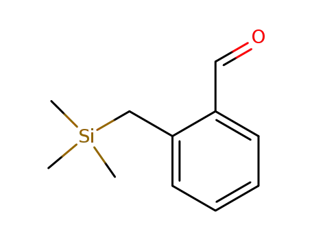 Molecular Structure of 81522-28-3 (2-(Trimethylsilylmethyl)benzaldehyde)