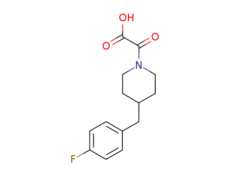[4-(4-Fluorobenzyl)piperidin-1-yl](oxo)acetic acid