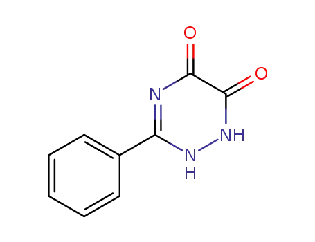 3-Phenyl-5,6-dihydroxy-1,2,4-triazine
