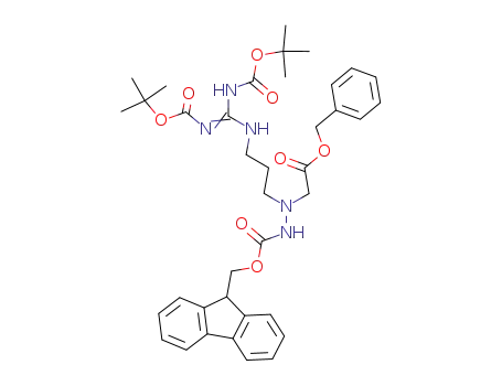 FmocNHN((CH<sub>2</sub>)3NBocC=NBocNHBoc)CH<sub>2</sub>COOBn