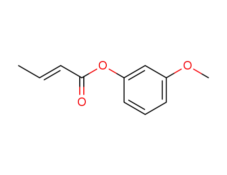 Molecular Structure of 119840-33-4 (trans-m-methoxyphenyl 2-butenoate)