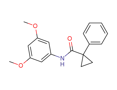 N-(3,5-dimethoxyphenyl)-1-phenylcyclopropanecarboxamide