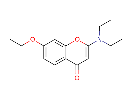 2-(diethylamino)-7-ethoxychromen-4-one