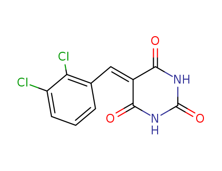 2,4,6(1H,3H,5H)-Pyrimidinetrione, 5-[(2,3-dichlorophenyl)methylene]- CAS No  148119-29-3