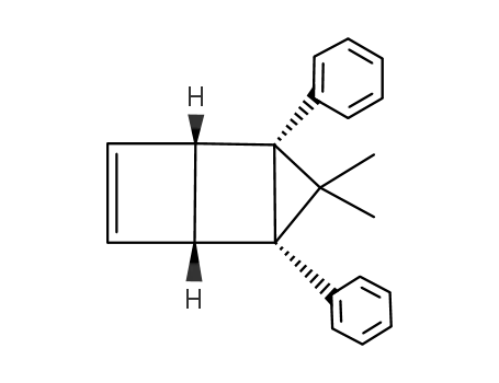 (1R,2S,4R,5S)-3,3-Dimethyl-2,4-diphenyl-tricyclo[3.2.0.0<sup>2,4</sup>]hept-6-ene