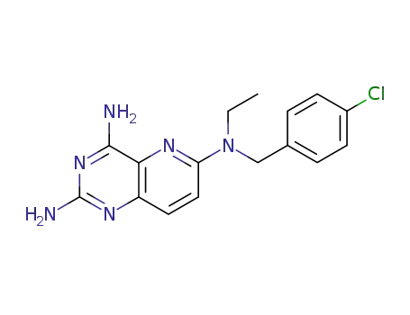 N<sup>6</sup>-(4-Chloro-benzyl)-N<sup>6</sup>-ethyl-pyrido[3,2-d]pyrimidine-2,4,6-triamine