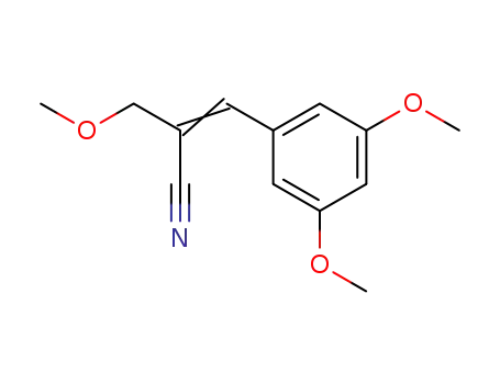 (Z)-3-(3,5-Dimethoxy-phenyl)-2-methoxymethyl-acrylonitrile