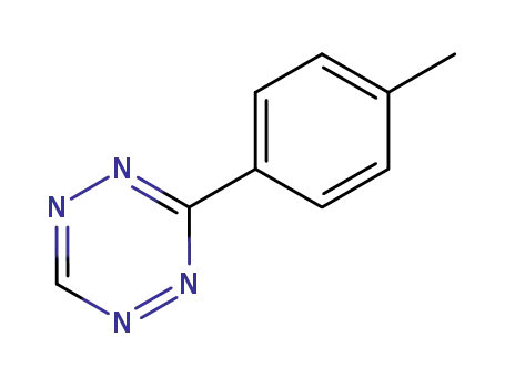 Molecular Structure of 37385-31-2 (1,2,4,5-Tetrazine, 3-(4-methylphenyl)-)