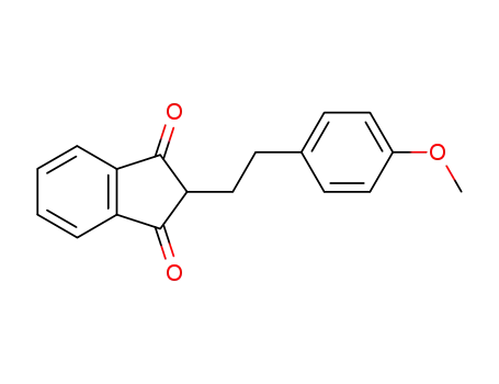 2-[2-(4-methoxyphenyl)ethyl]indane-1,3-dione