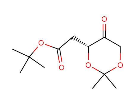 (2,2-dimethyl-5-oxo-[1,3]dioxan-4-yl)-acetic acid <i>tert</i>-butyl ester