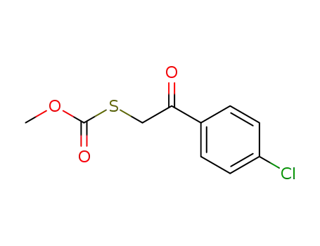 Thiocarbonic acid S-[2-(4-chloro-phenyl)-2-oxo-ethyl] ester O-methyl ester