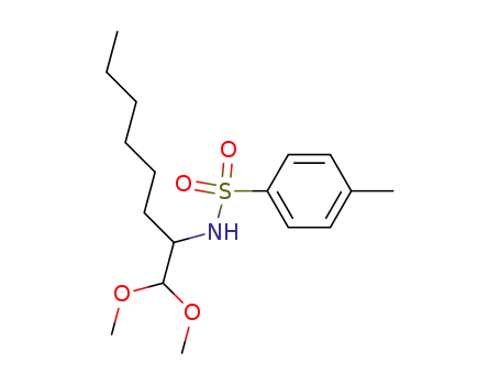 N-(1-Dimethoxymethyl-heptyl)-4-methyl-benzenesulfonamide