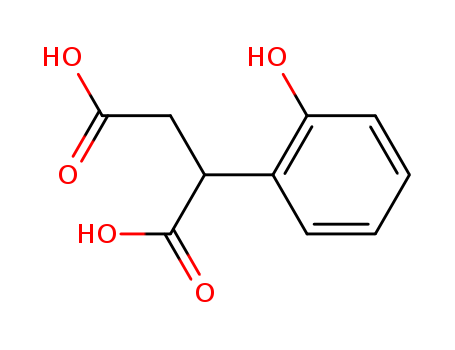 Butanedioic acid, 2-(2-hydroxyphenyl)- cas  73923-83-8