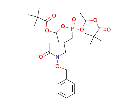 [3-[acetyl(phenylmethoxy)amino]propyl]-phosphonic acid bis[1-(2,2-dimethylpropionyloxy)ethyl] ester