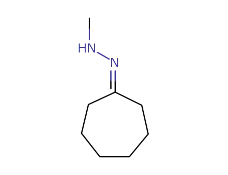Molecular Structure of 51658-45-8 (Cycloheptanone, methylhydrazone)
