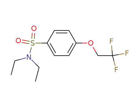 Benzenesulfonamide, N,N-diethyl-4-(2,2,2-trifluoroethoxy)-
