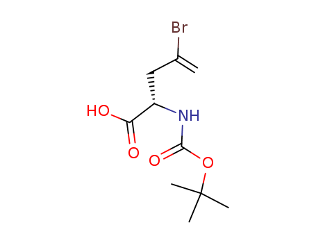 4-Pentenoic acid,4-bromo-2-[[(1,1-dimethylethoxy)carbonyl]amino]-, (2S)-