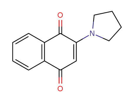 2-(Pyrrolidin-1-yl)naphthalene-1,4-dione