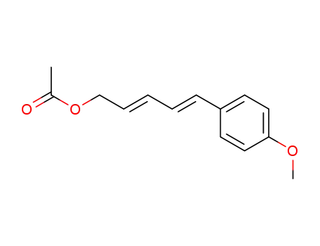 2,4-Pentadien-1-ol, 5-(4-methoxyphenyl)-, acetate
