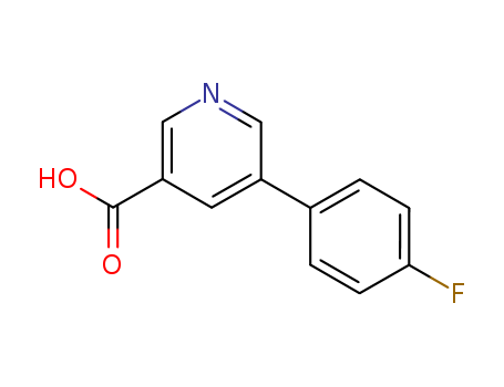 3-Pyridinecarboxylicacid, 5-(4-fluorophenyl)-