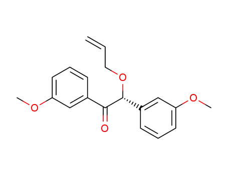 Ethanone, 1,2-bis(3-methoxyphenyl)-2-(2-propenyloxy)-, (2R)-