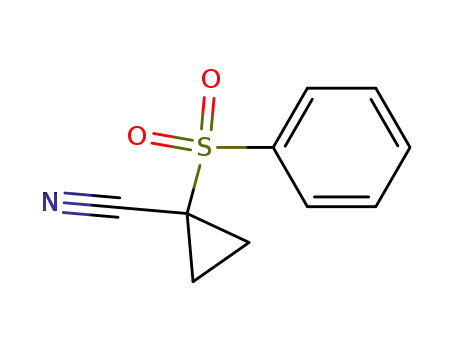 1-(phenylsulfonyl)cyclopropanecarbonitrile