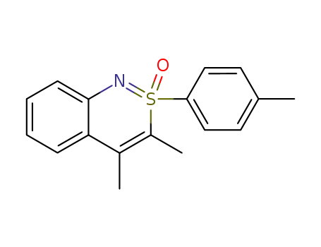 3,4-Dimethyl-2-p-tolyl-2λ<sup>4</sup>-benzo[c][1,2]thiazine 2-oxide