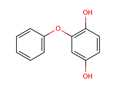 Molecular Structure of 13331-18-5 (2-phenoxy-1,4-dihydroquinone)