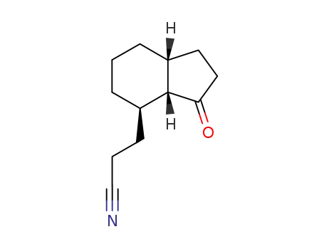 3'-<7β-(1-oxo-8β,9β-hydrindan)>propionitrile