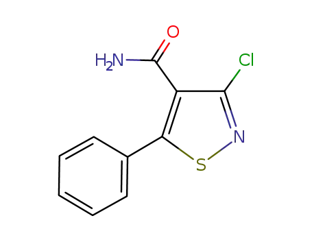 3-chloro-5-phenylisothiazole-4-carboxamide