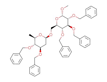 methyl 2,3,4-tri-O-benzyl-6-O-(3,4-di-O-benzyl-2,6-dideoxy-β-D-arabino-hexopyranosyl)-α-D-glucopyranoside
