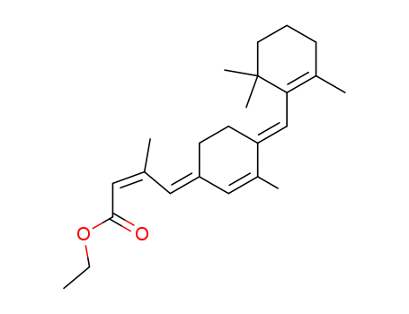 Ethyl (E,E,Z)-3-methyl-4-<3-methyl-4-<(2,6,6-trimethylcyclohex-1-enyl)methylene>cyclohex-2-enylidene>but-2-enoate