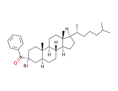 3α-benzoyl-3-bromo-5α-cholestane