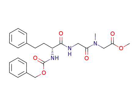 {[2-((R)-2-Benzyloxycarbonylamino-4-phenyl-butyrylamino)-acetyl]-methyl-amino}-acetic acid methyl ester