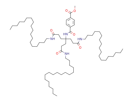N,N',N''-trioctadecyl-3,3',3''-[(4-methoxycarbonylphenyl-carbonylamino)methanetriyl]tripropanamide