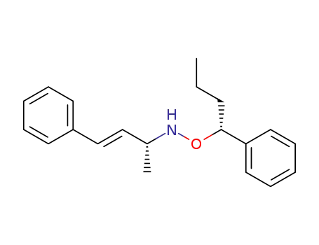 3-Buten-2-amine, 4-phenyl-N-[(1R)-1-phenylbutoxy]-, (2R,3E)-
