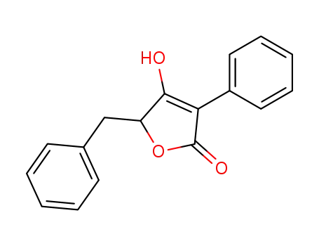 2-benzyl-5-hydroxy-4-phenylfuran-3(2H)-one