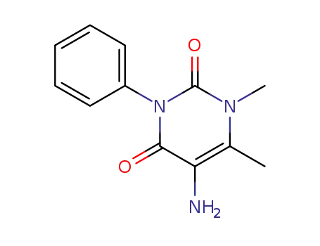5-amino-1,6-dimethyl-3-phenyluracil