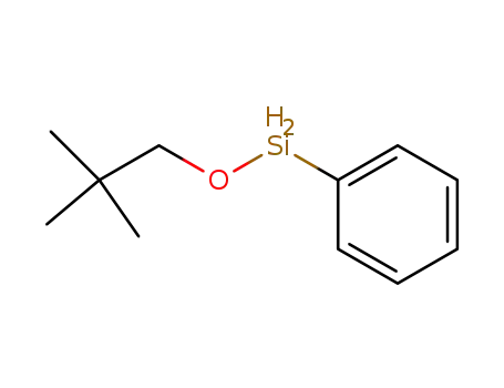Molecular Structure of 144285-16-5 (Silane, (2,2-dimethylpropoxy)phenyl-)