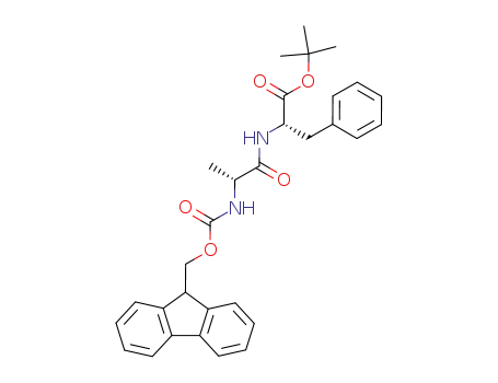 D-(N-9-fluorenylmethoxycarbonylalanyl)-L-phenylalanine tert-butyl ester