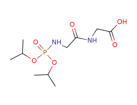 Molecular Structure of 134824-72-9 (Glycine, N-[[[bis(1-methylethoxy)phosphinyl]amino]acetyl]-)