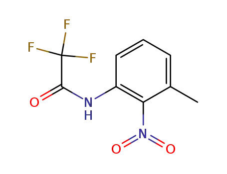 Molecular Structure of 183492-45-7 (3-methyl-2-nitrotrifluoroacetanilide)