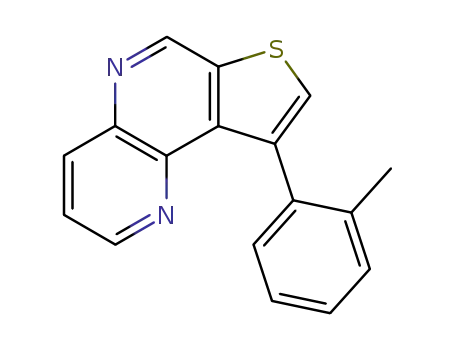9-o-Tolyl-thieno[2,3-c][1,5]naphthyridine